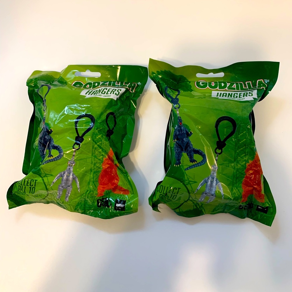 Surreal Entertainment Godzilla hangers bundle of (2) blind bags new sealed